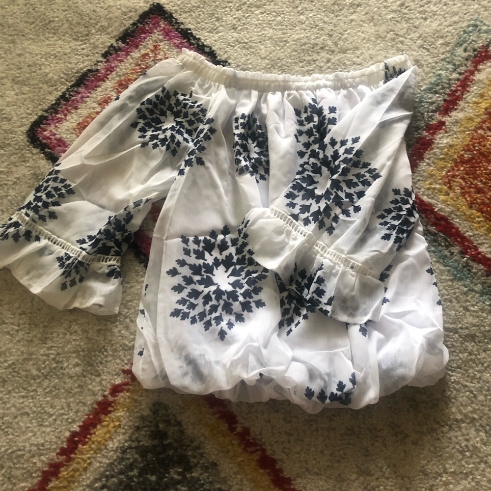 Floral Boho Off The Shoulder Top BUNDLE ONLY